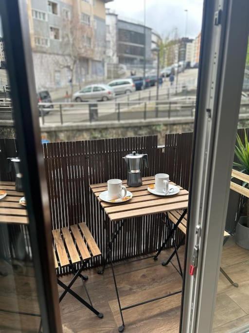 Apartament Piso Deluxe Con Balcon Cerca Del Casco Viejo Bilbao Zewnętrze zdjęcie